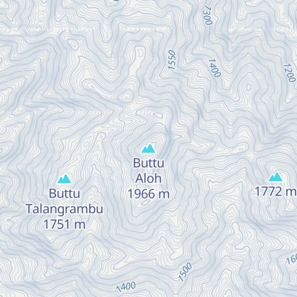 Map of Buttu Aloh