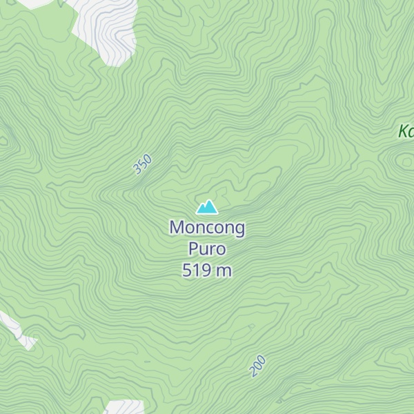 Map of Moncong Puro
