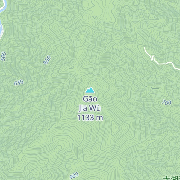 Map of Gāo Jiā Wù