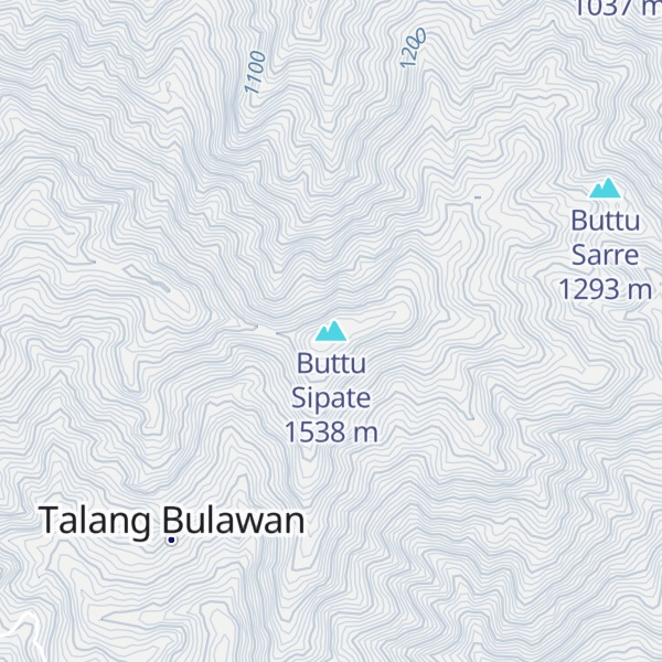 Map of Buttu Sipate
