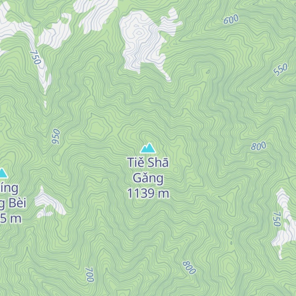 Map of Tiě Shā Gǎng