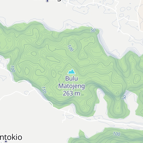 Map of Bulu Matojeng
