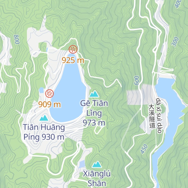 Map of Gē Tiān Lǐng