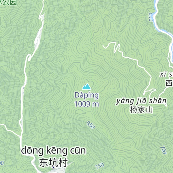 Map of Dàpíng