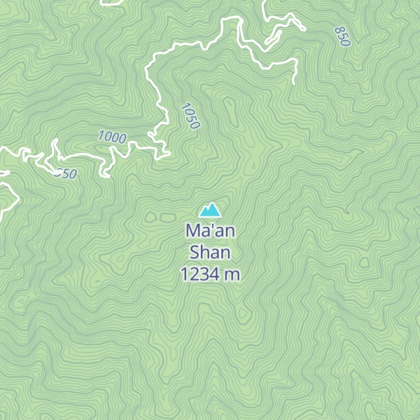 Map of Ma'an Shan