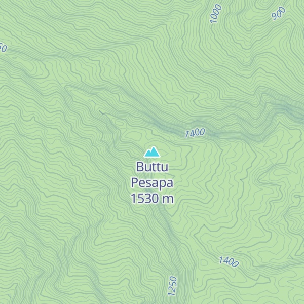 Map of Buttu Pesapa
