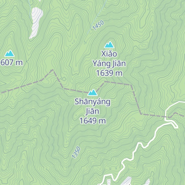 Map of Shānyáng Jiān