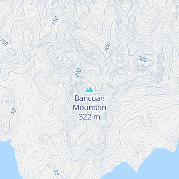 Map of Bancuan Mountain