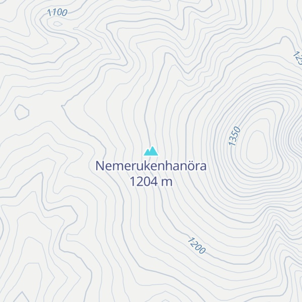 Map of Nemerukenhanöra