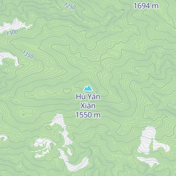 Map of Hú Yán Xiàn