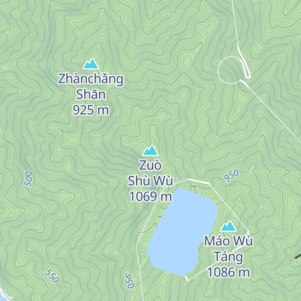 Map of Zuò Shù Wù