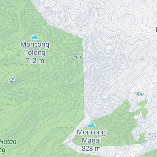 Map of Moncong Sairu