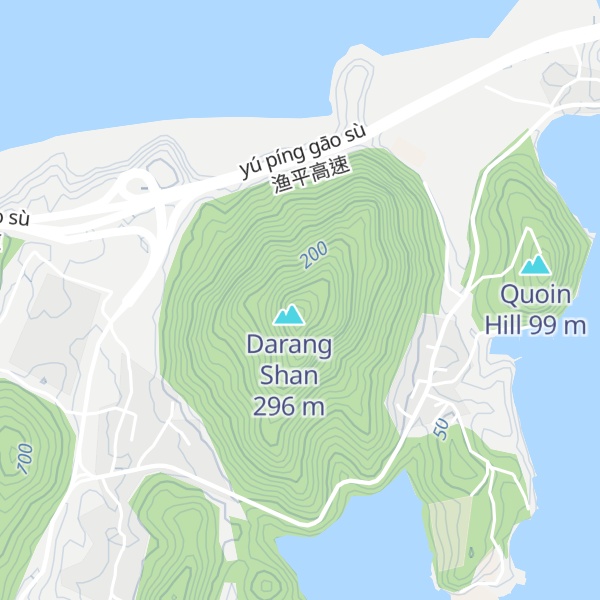 Map of Tyneyung Shan