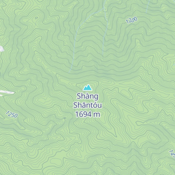 Map of Shàng Shāntóu