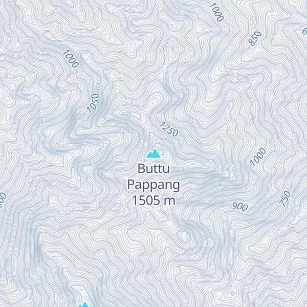 Map of Buttu Pappang