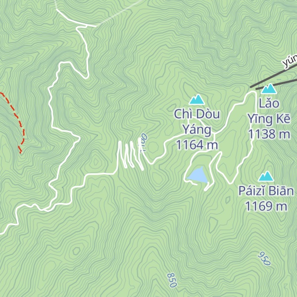 Map of Làn Tián Wù
