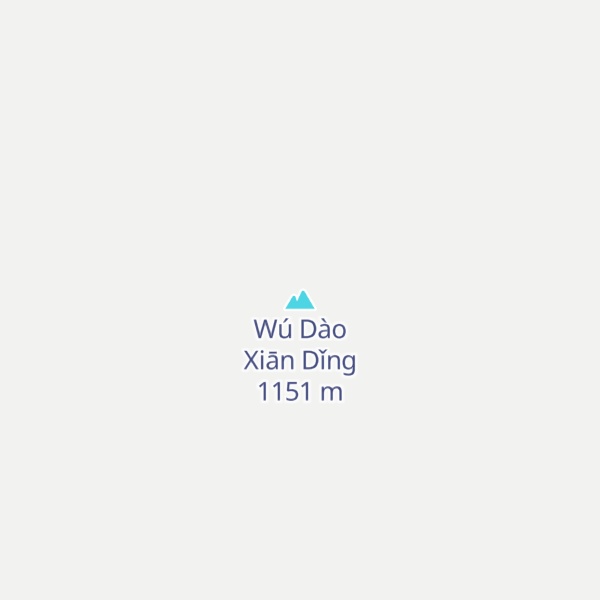 Map of Wú Dào Xiān Dǐng