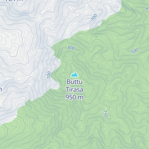 Map of Buttu Tirasa
