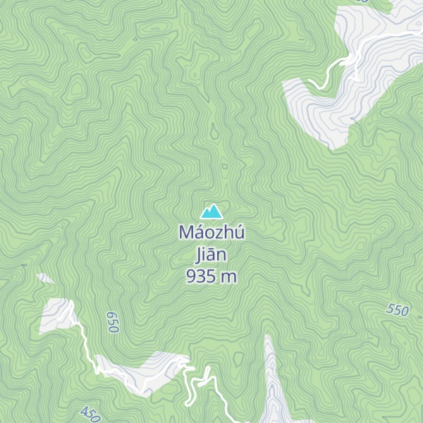 Map of Máozhú Jiān