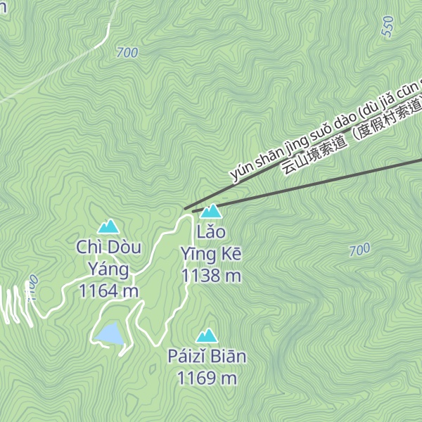 Map of Lǎo Yīng Kē