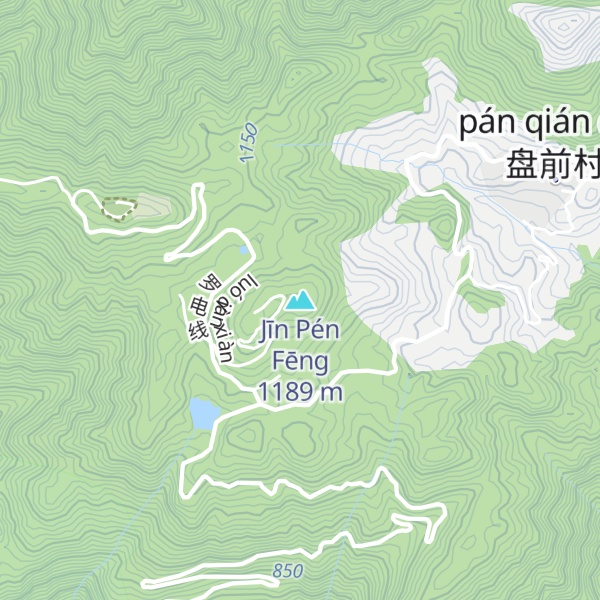 Map of Jīn Pén Fēng