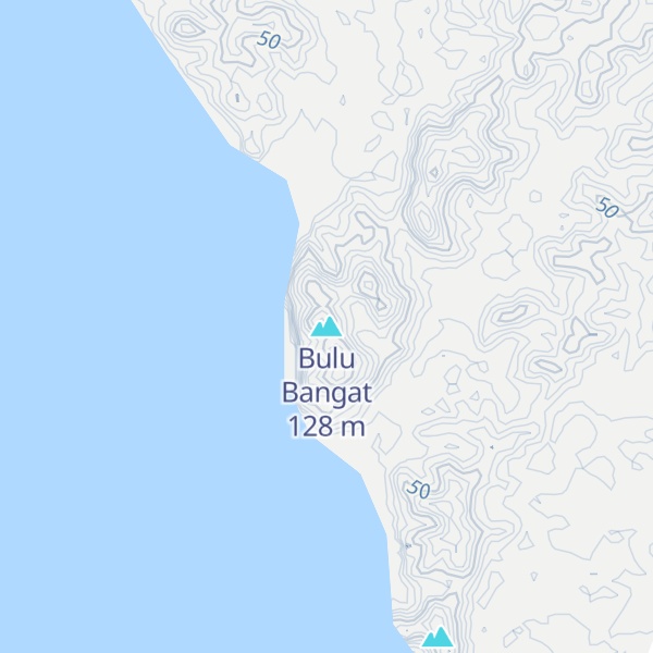 Map of Bulu Bangat