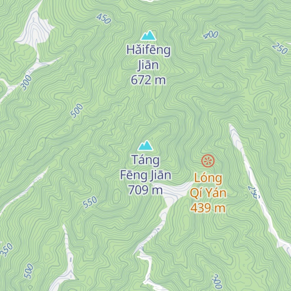 Map of Táng Fēng Jiān