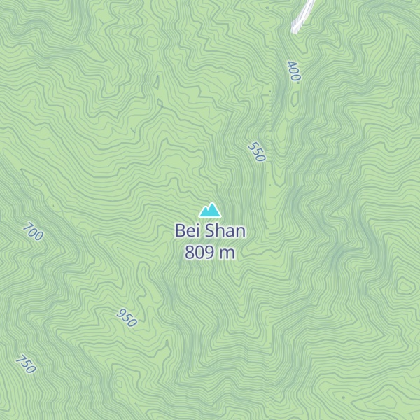 Map of Bei Shan