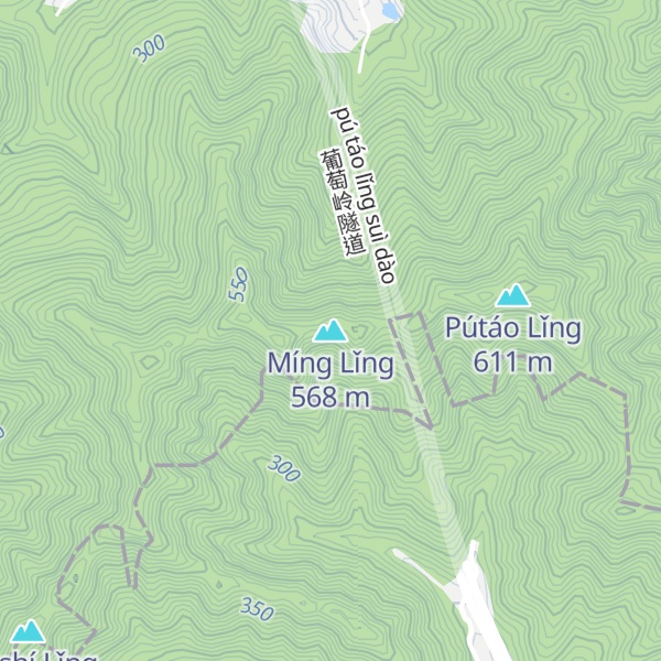 Map of Míng Lǐng