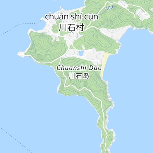Map of Bajiao Shan