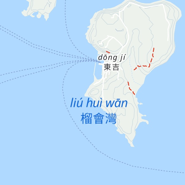 Map of Hǔtóushān