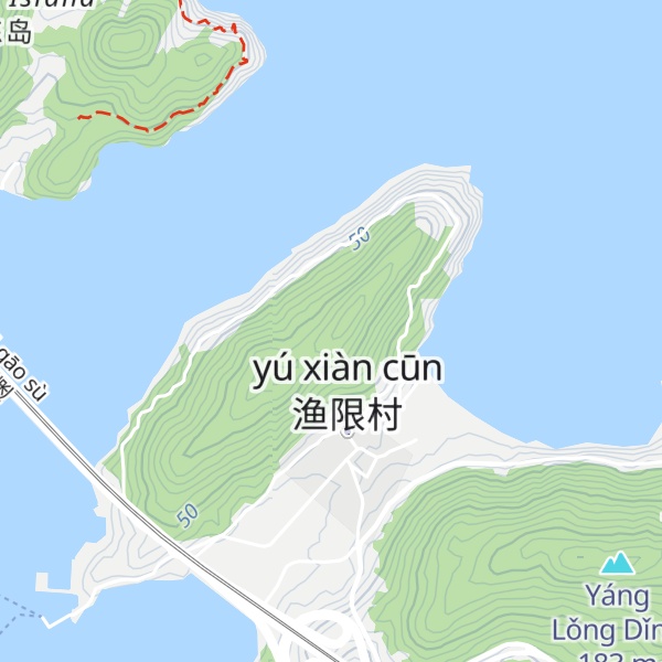 Map of Niú Zhì Shān