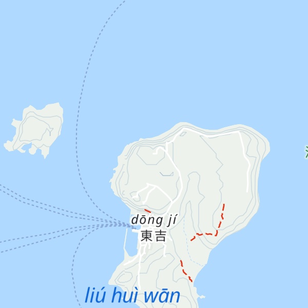 Map of Jiān Jiāo Shān