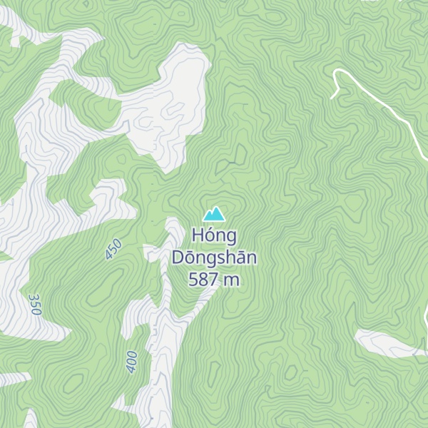 Map of Hóng Dōngshān