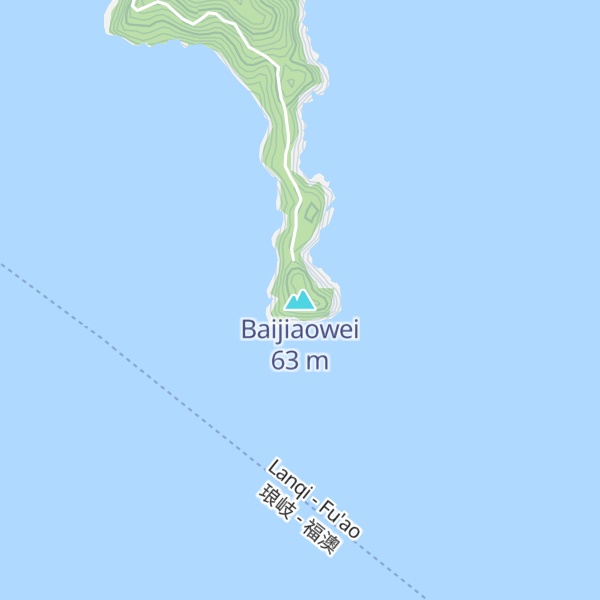 Map of Baijiaowei