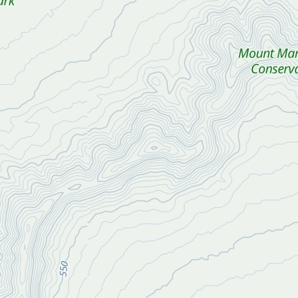 Map of Helena and Aurora ranges