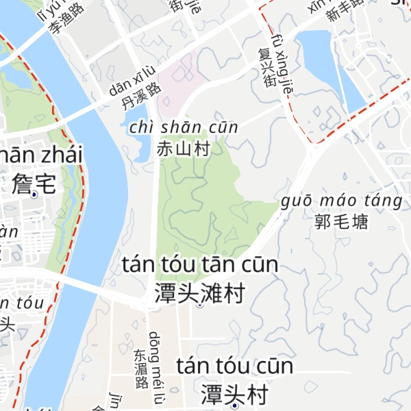Map of Chìshān