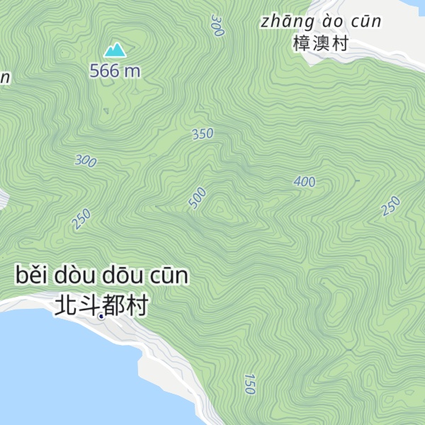 Map of Liánhuā Shān