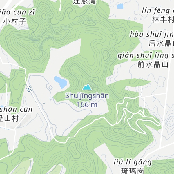 Map of Shuǐjīngshān