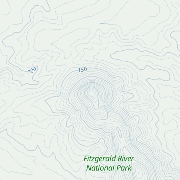 Map of Woolbernup Hill