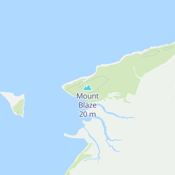 Map of Mount Blaze