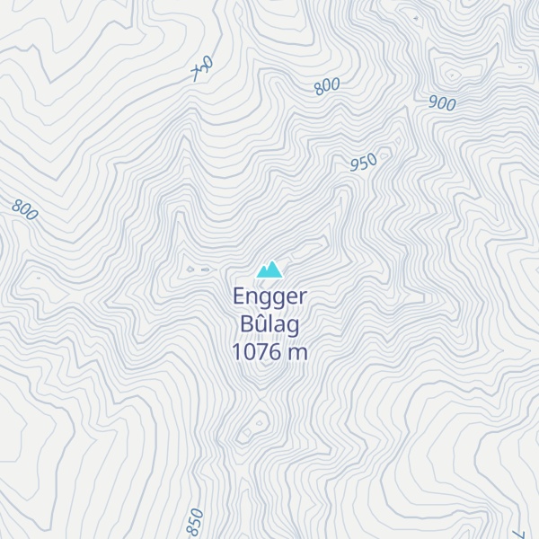 Map of Engger Bûlag
