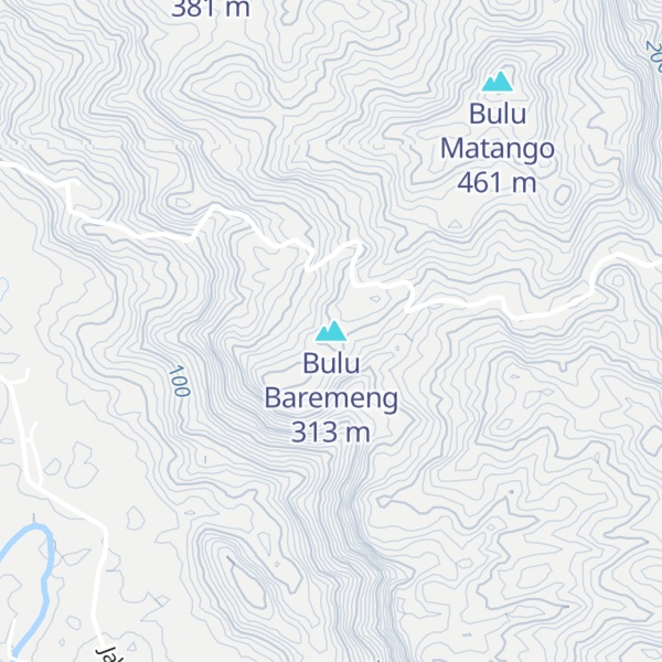 Map of Bulu Baremeng
