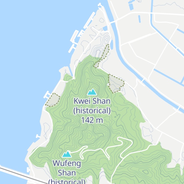 Map of Kwei Shan (historical)