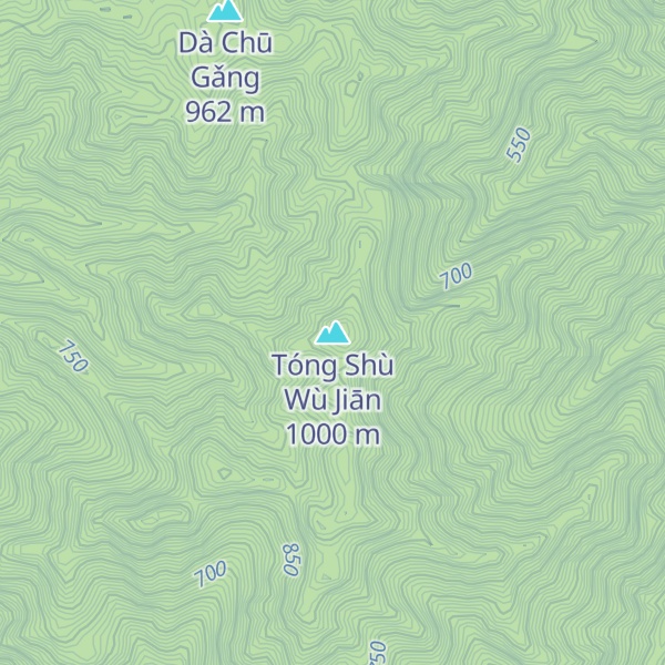 Map of Tóng Shù Wù Jiān