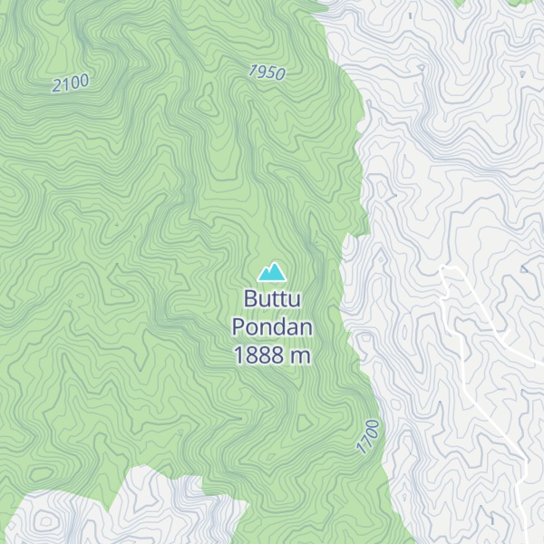 Map of Buttu Pondan