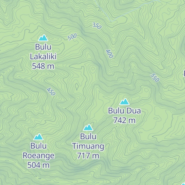 Map of Bulu Paciro