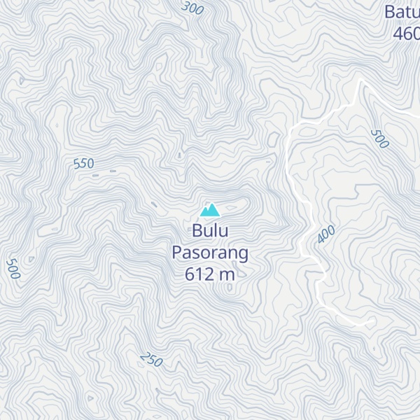 Map of Bulu Pasorang