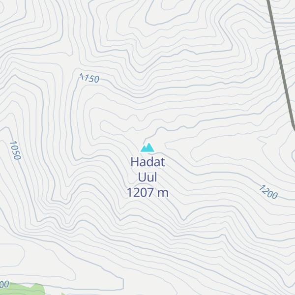 Map of Hadat Uul