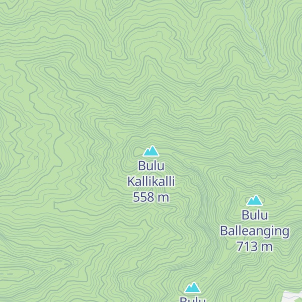 Map of Bulu Kallikalli